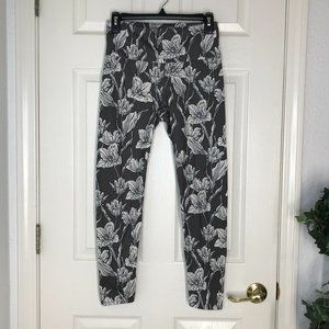 JoyLab Workout Leggings | Grey Floral | Small